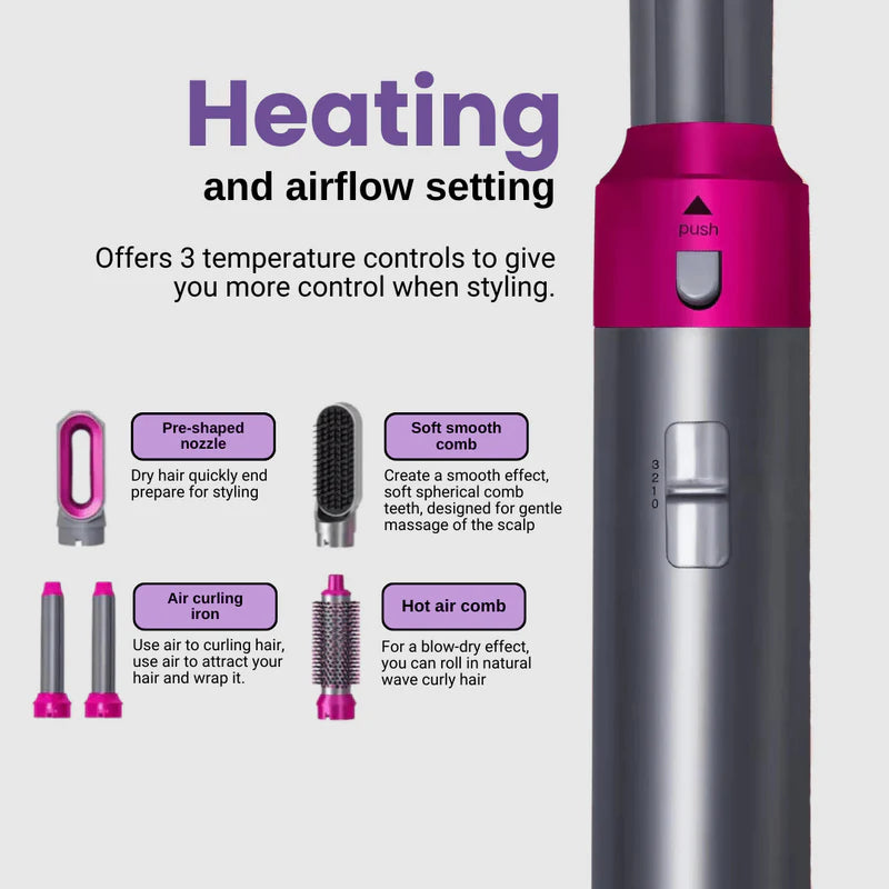Rivola™ 5-in-1 Nomad Styler Product Details