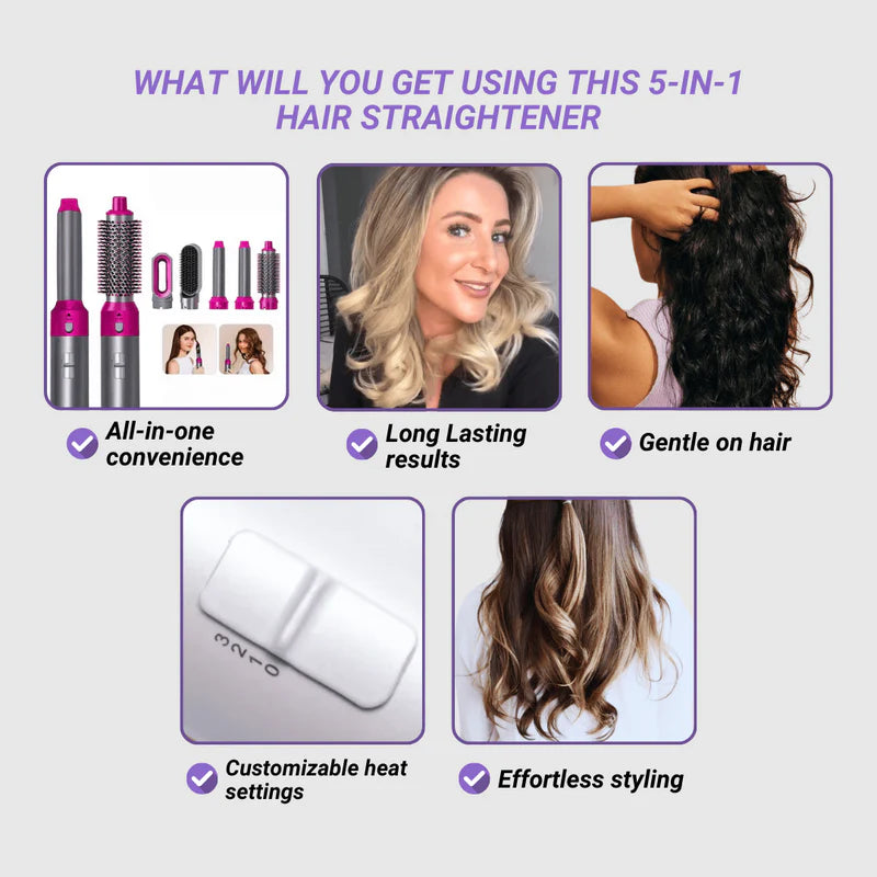 Rivola™ 5-in-1 Nomad Styler Product Details