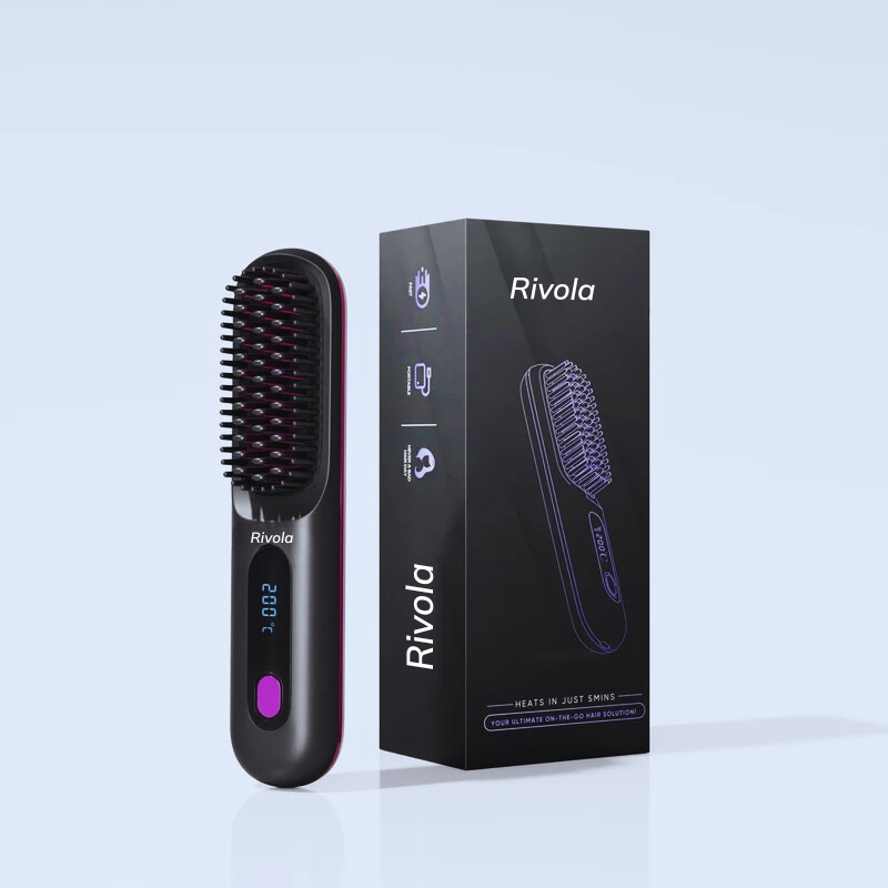 “Rivola™ Heated Brush – Unleash Your Hair’s Ultimate Transformation”